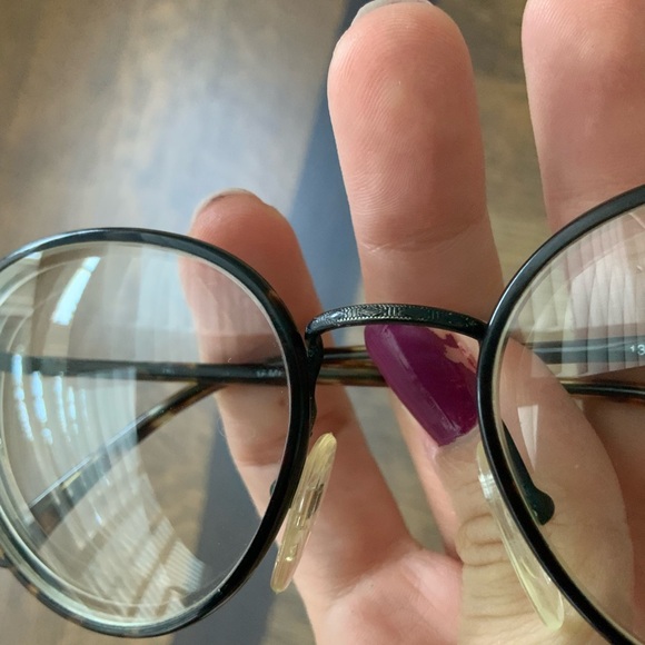 Vintage 90’S GUCCI GG1312 Eyeglasses Glasses Unisex Round Havana Brown Frame - Picture 12 of 16